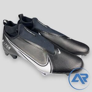 NEW Nike Vapor Edge Pro 360 Football Cleats Black White Sizes  Wide CV6348-001